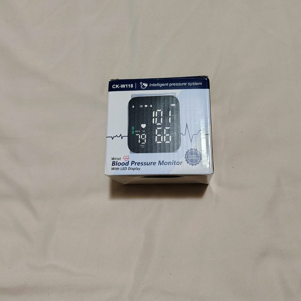 CK-W118 Wrist Blood Pressure Monitor - Black